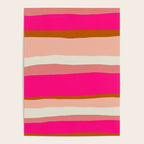 Flamingo Stripes Poster Gallery Image 4