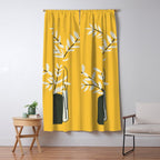 Abstract Vases Window Curtain Gallery Image 5