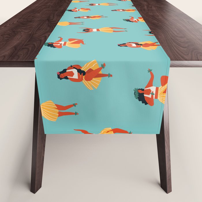 Hula dancers Table Runner Gallery Image 1