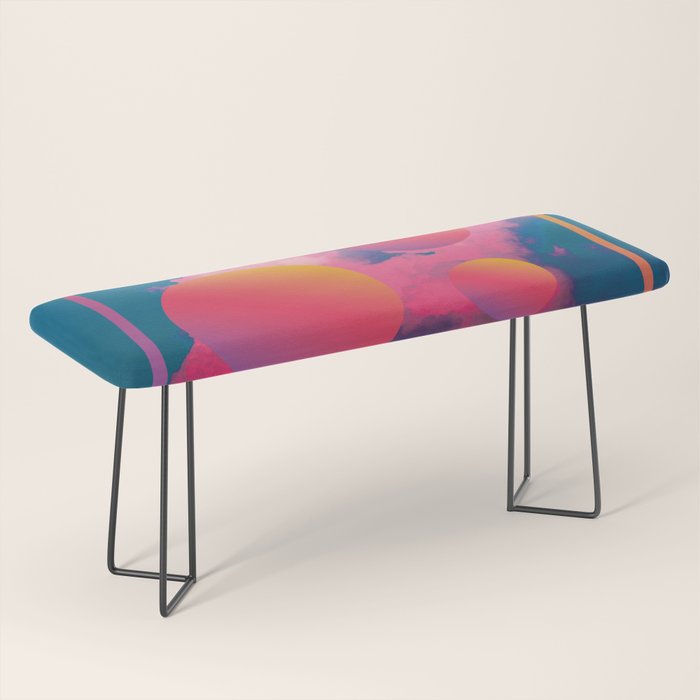 Vaporwave sky 1 / Rise / 80s / 90s / aesthetic Bench Gallery Image 1