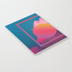 Vaporwave sky 1 / Rise / 80s / 90s / aesthetic Notebook Gallery Image 3