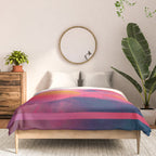 Vaporwave sky 1 / Rise / 80s / 90s / aesthetic Comforter Gallery Image 3