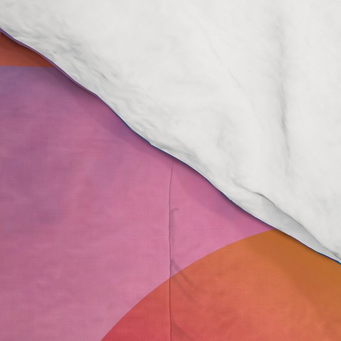 Vaporwave sky 1 / Rise / 80s / 90s / aesthetic Comforter Gallery Image 4