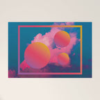 Vaporwave sky 1 / Rise / 80s / 90s / aesthetic Welcome Mat Gallery Image 1