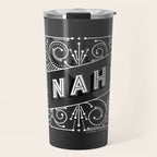 Nah - Black & Grey Palette Travel Mug Gallery Image 1