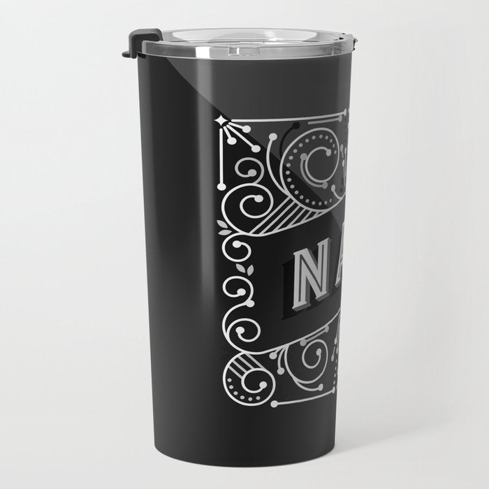 Nah - Black & Grey Palette Travel Mug Gallery Image 3
