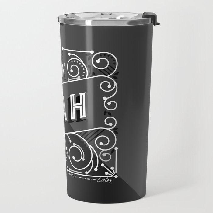 Nah - Black & Grey Palette Travel Mug Gallery Image 2
