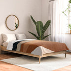 Abstract Art Landscape 41 Terracotta Comforter Gallery Image 2