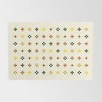 Neutral Colorblock Crosses Rug Gallery Image 2