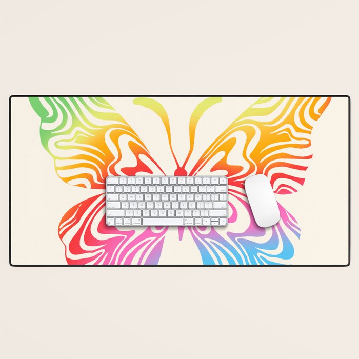 Pride Butterfly Desk Mat Gallery Image 1