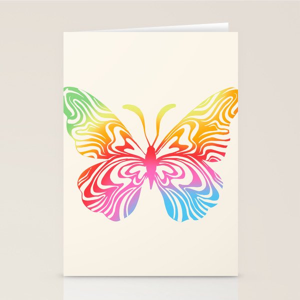Pride Butterfly Stationery Card Gallery Image 2