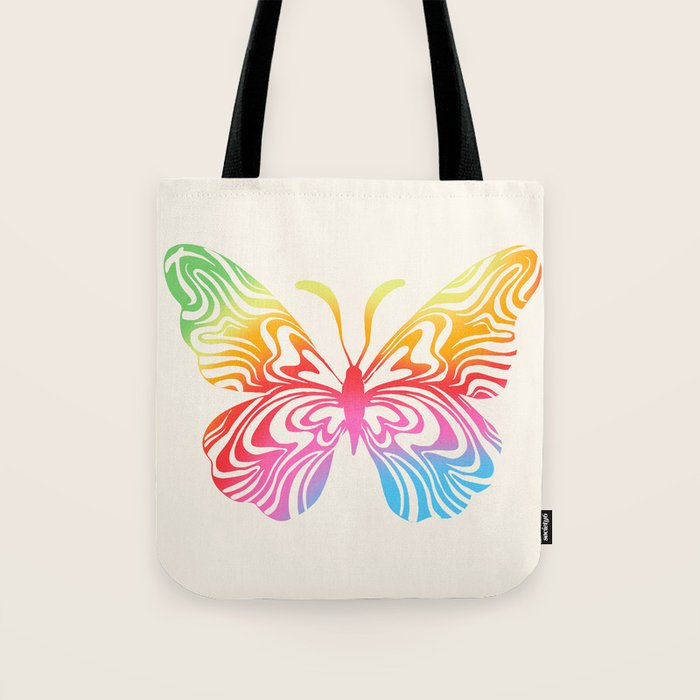 Pride Butterfly Tote Bag Gallery Image 1