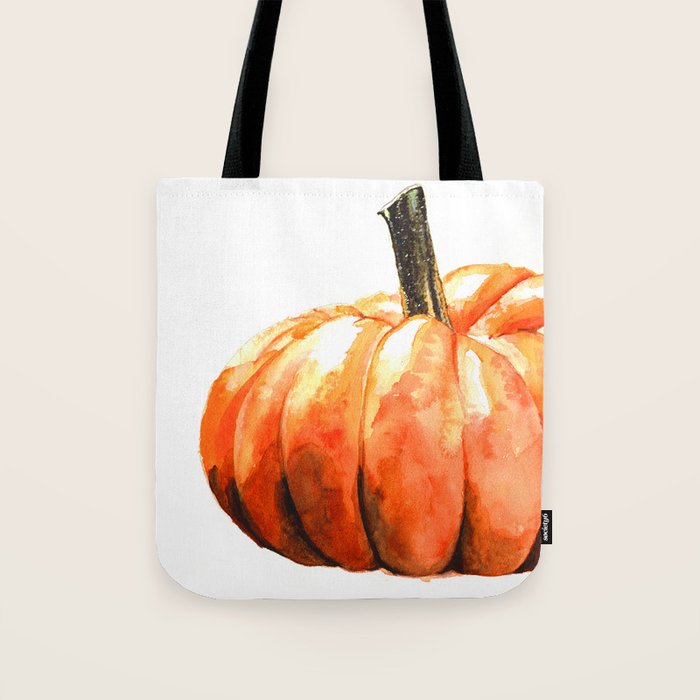 Fall Harvest Pumpkin Tote Bag Gallery Image 1