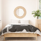 Audrey Hepburn, Tiara, Jewelry, Black and White Wall Art Duvet Cover Gallery Image 3