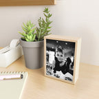 Audrey Hepburn, Tiara, Jewelry, Black and White Wall Art Mini Art Print Gallery Image 2