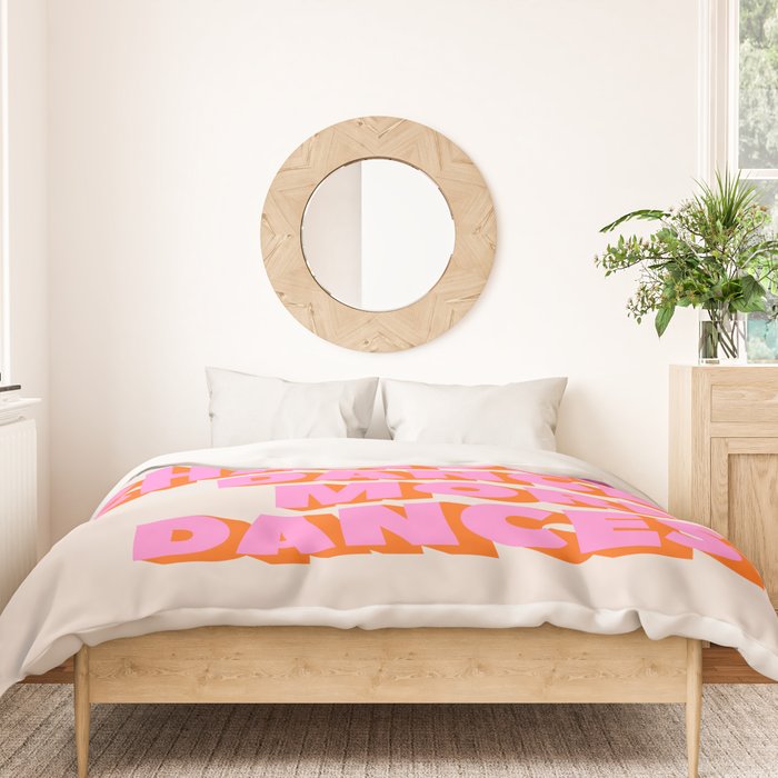 TAKE MORE CHANCES DANCE MORE DANCES Duvet Cover Gallery Image 3