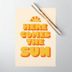 Here comes the sun Wrapping Paper Gallery Image 1