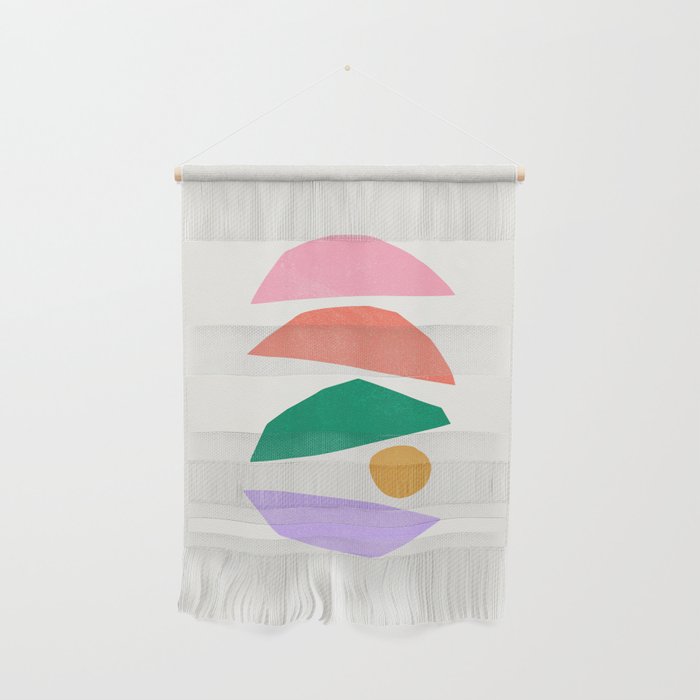 The Sundowner: Stacked Shapes 01 Wall Hanging Gallery Image 1
