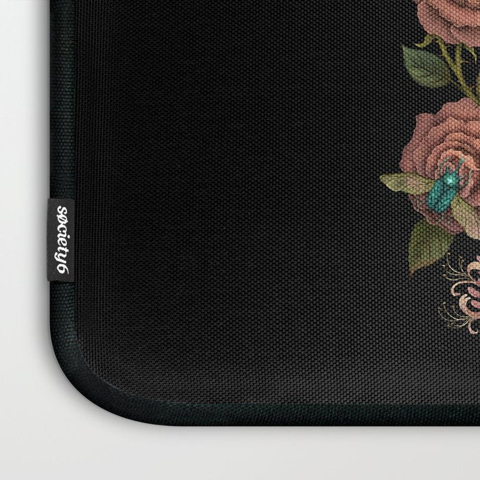 Rose and Honeysuckle Laptop Sleeve Gallery Image 3