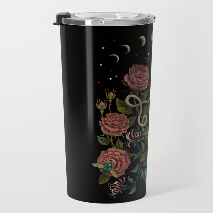 Rose and Honeysuckle Travel Mug Gallery Image 3