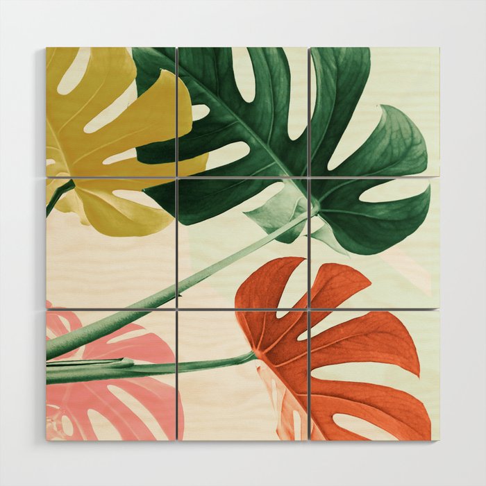 Urban jungle Wood Wall Art Gallery Image 1