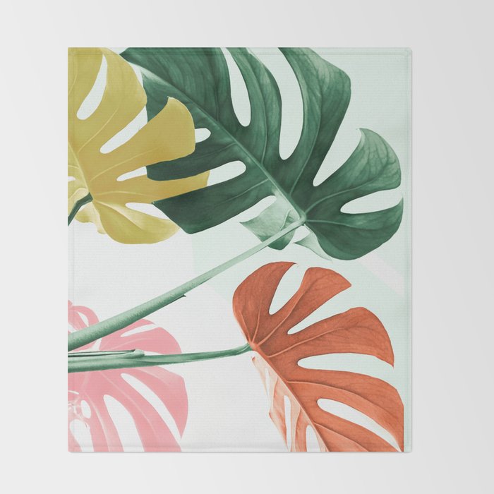 Urban jungle Throw Blanket Gallery Image 2