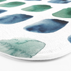 17  Minimalist Art 220419 Abstract Expressionism Watercolor Painting Valourine Design  Bath Mat Gallery Image 3
