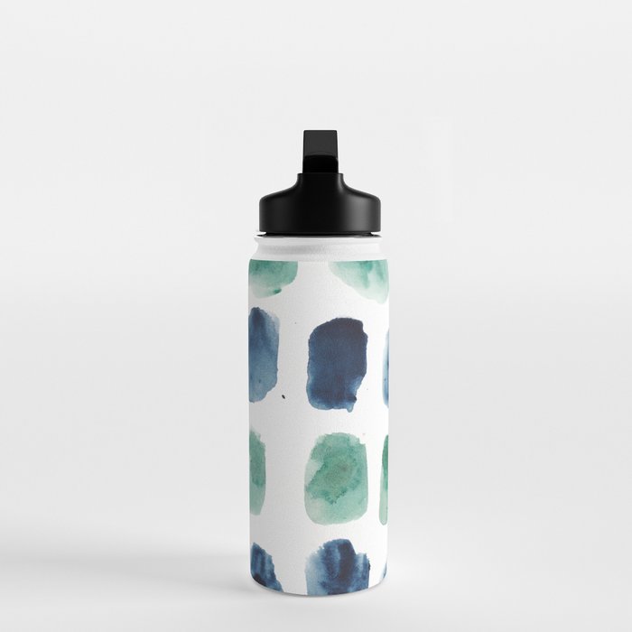 17  Minimalist Art 220419 Abstract Expressionism Watercolor Painting Valourine Design  Water Bottle Gallery Image 3