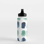 17  Minimalist Art 220419 Abstract Expressionism Watercolor Painting Valourine Design  Water Bottle Gallery Image 3