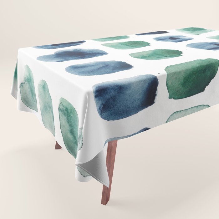 17  Minimalist Art 220419 Abstract Expressionism Watercolor Painting Valourine Design  Tablecloth Gallery Image 1