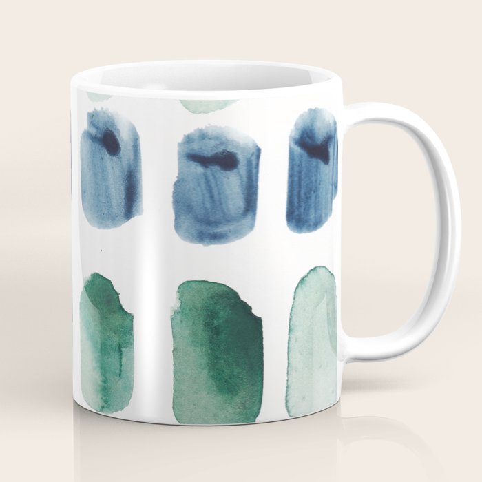 17  Minimalist Art 220419 Abstract Expressionism Watercolor Painting Valourine Design  Coffee Mug Gallery Image 1