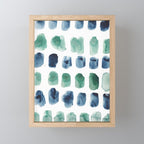 17  Minimalist Art 220419 Abstract Expressionism Watercolor Painting Valourine Design  Mini Art Print Gallery Image 1