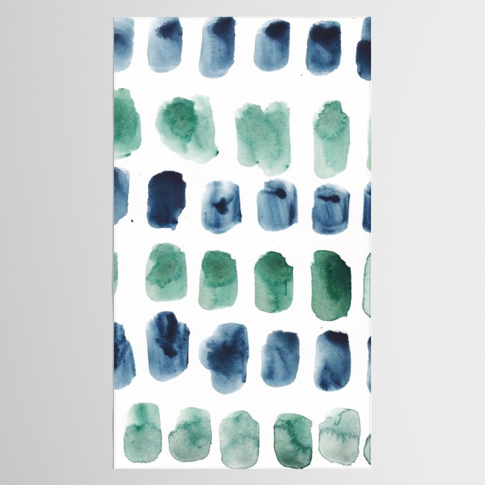 17  Minimalist Art 220419 Abstract Expressionism Watercolor Painting Valourine Design  Tablecloth Gallery Image 2