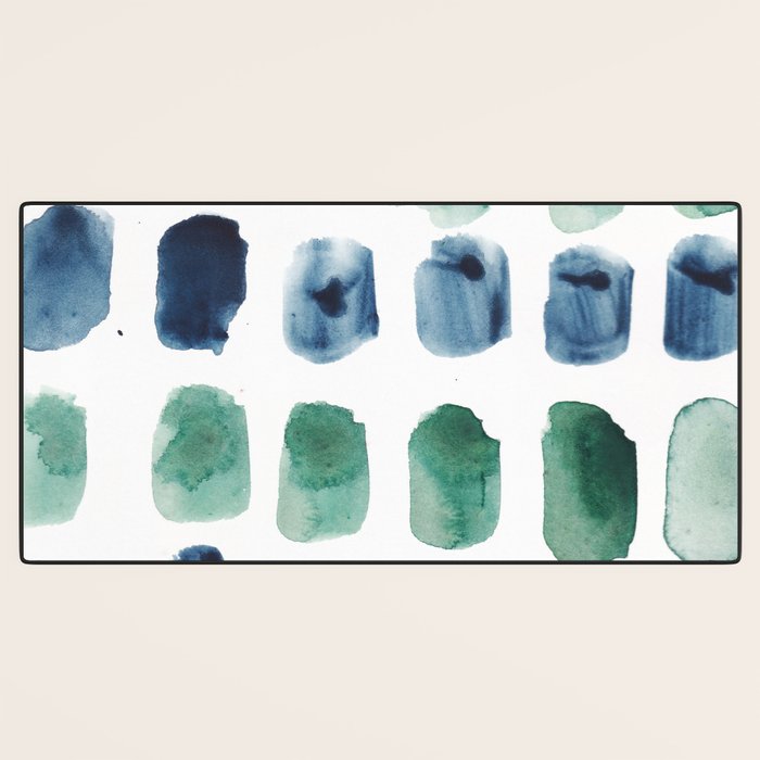 17  Minimalist Art 220419 Abstract Expressionism Watercolor Painting Valourine Design  Desk Mat Gallery Image 3