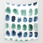 17  Minimalist Art 220419 Abstract Expressionism Watercolor Painting Valourine Design  Wall Tapestry Gallery Image 4