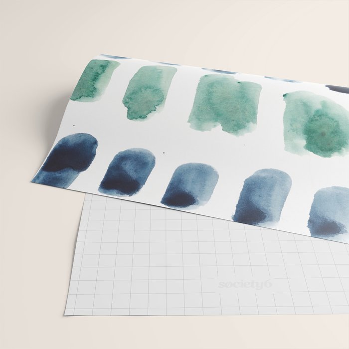 17  Minimalist Art 220419 Abstract Expressionism Watercolor Painting Valourine Design  Wrapping Paper Gallery Image 2