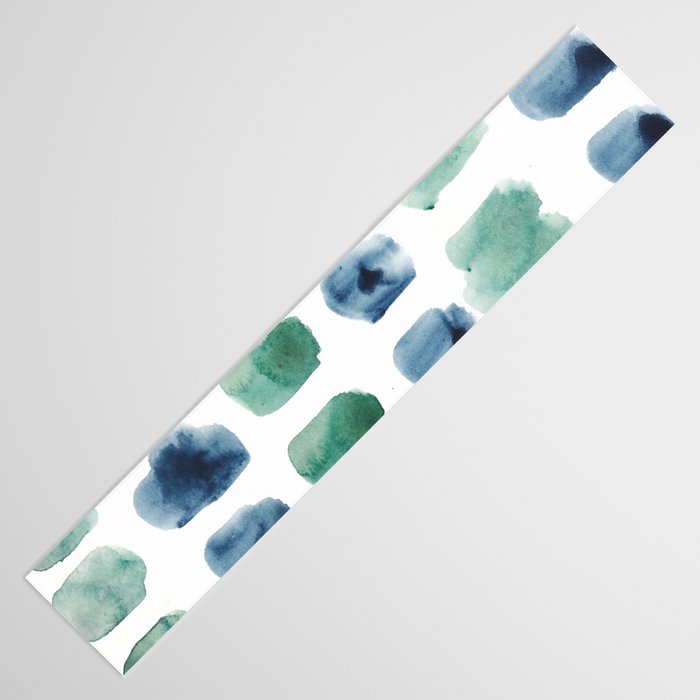 17  Minimalist Art 220419 Abstract Expressionism Watercolor Painting Valourine Design  Table Runner Gallery Image 3