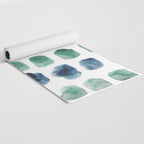 17  Minimalist Art 220419 Abstract Expressionism Watercolor Painting Valourine Design  Yoga Mat Gallery Image 2