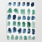 17  Minimalist Art 220419 Abstract Expressionism Watercolor Painting Valourine Design  Poster Gallery Image 4