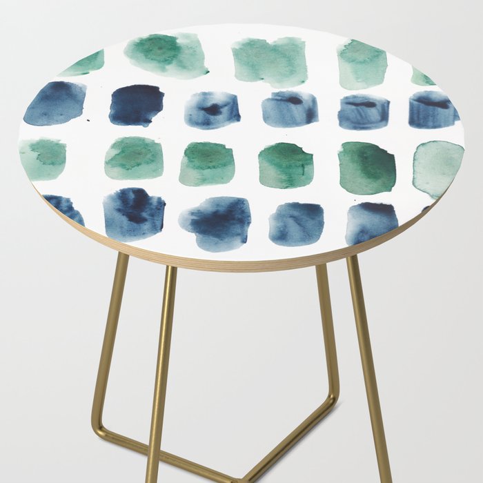 17  Minimalist Art 220419 Abstract Expressionism Watercolor Painting Valourine Design  Side Table Gallery Image 2