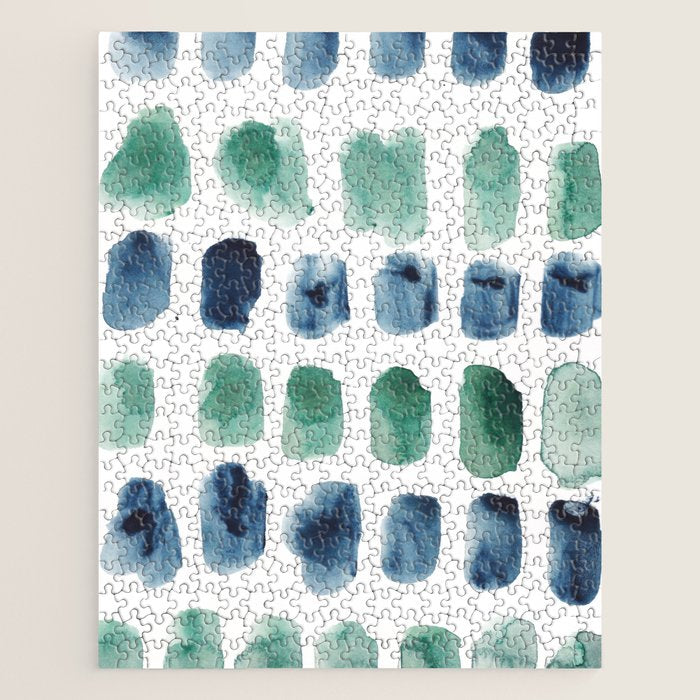 17  Minimalist Art 220419 Abstract Expressionism Watercolor Painting Valourine Design  Jigsaw Puzzle Gallery Image 1