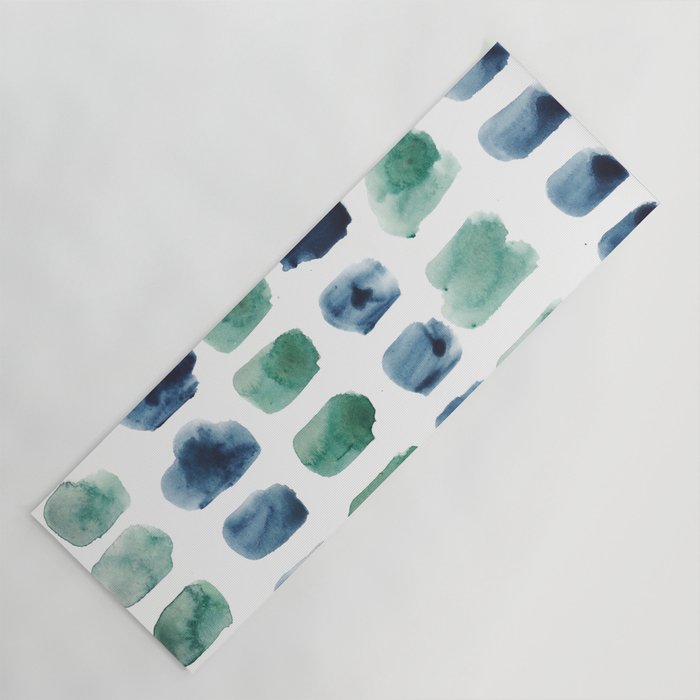 17  Minimalist Art 220419 Abstract Expressionism Watercolor Painting Valourine Design  Yoga Mat