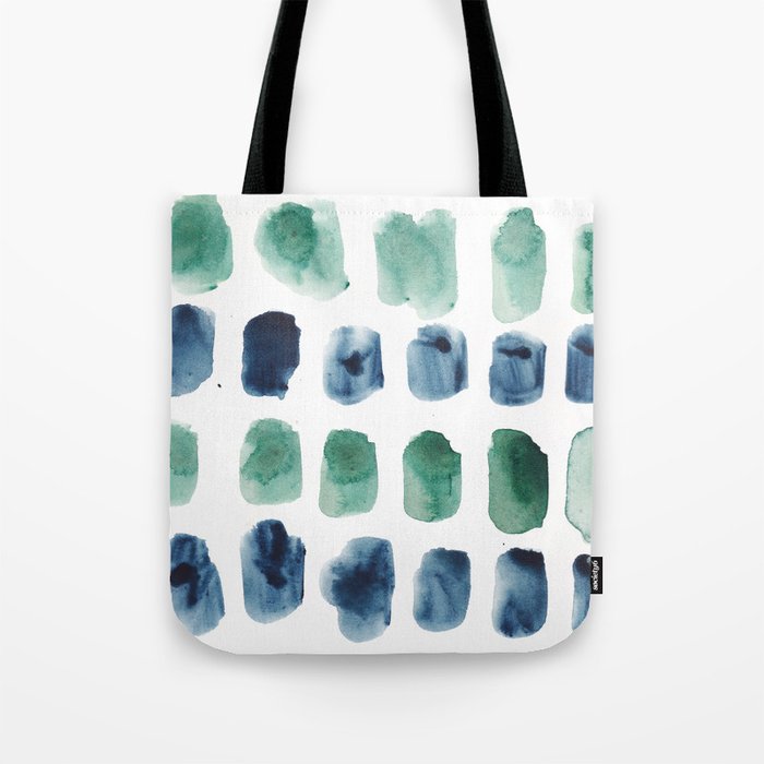 17  Minimalist Art 220419 Abstract Expressionism Watercolor Painting Valourine Design  Tote Bag Gallery Image 1