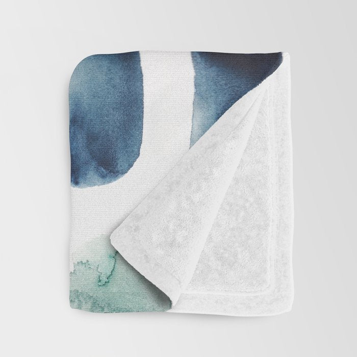 17  Minimalist Art 220419 Abstract Expressionism Watercolor Painting Valourine Design  Throw Blanket Gallery Image 3