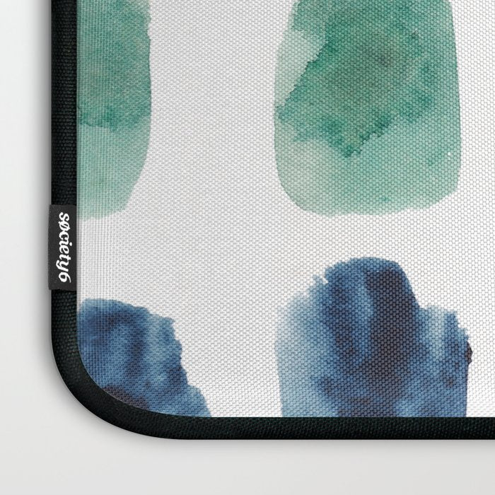 17  Minimalist Art 220419 Abstract Expressionism Watercolor Painting Valourine Design  Laptop Sleeve Gallery Image 3