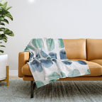 17  Minimalist Art 220419 Abstract Expressionism Watercolor Painting Valourine Design  Throw Blanket Gallery Image 1