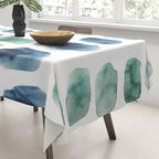 17  Minimalist Art 220419 Abstract Expressionism Watercolor Painting Valourine Design  Tablecloth Gallery Image 3