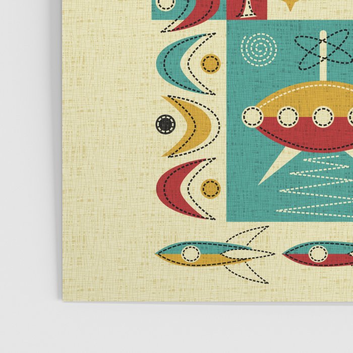Retro Space Age Fun! ©studioxtine Poster Gallery Image 3