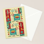 Retro Space Age Fun! ©studioxtine Stationery Card Gallery Image 2