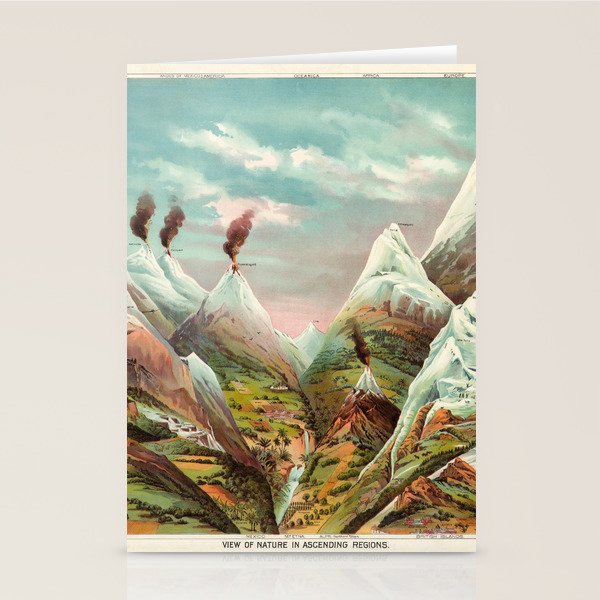 "View of Nature in Ascending Regions" by Levi Walter Yaggy, 1893 Stationery Card Gallery Image 2